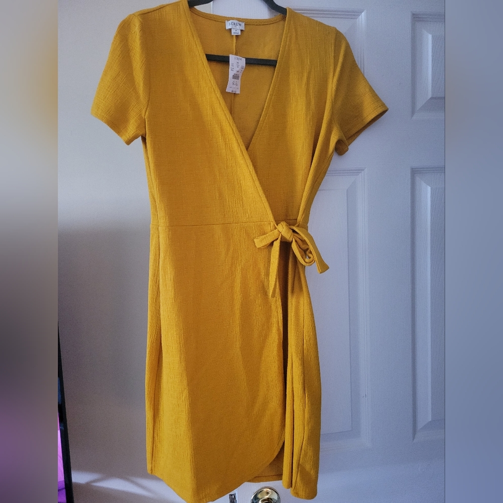J.Crew dress (mustard yellow)